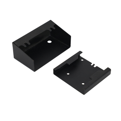 Peças metálicas de chapa estampada de titânio Processos Base de montagem de filtro hidráulico Bracket de alumínio